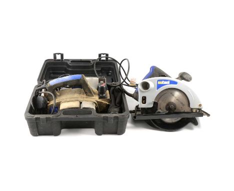 Nutool circular saw and an electric sander.Qty: 2