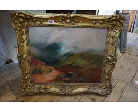 Philip Tennyson Cole,&nbsp;'Near Loch an Eilein', signed and titled, oil on canvas, 39 x 49.5cm.&nbsp; Tennyson Cole was well