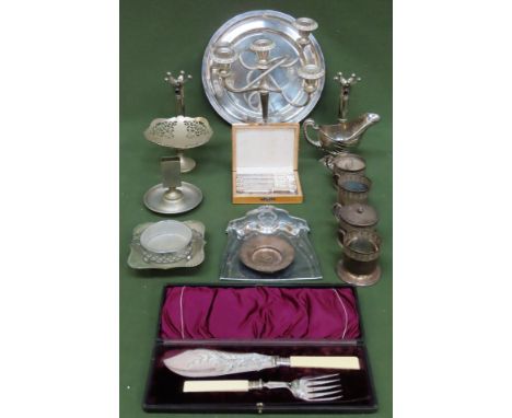 Quantity of vrious silver plated ware, flatware, etc

all used condition 