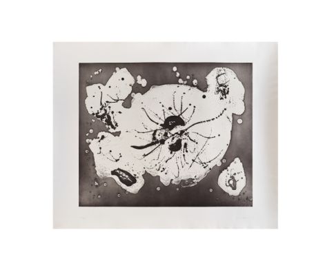 SAM FRANCIS (1923-1994)Island Plate, 1973 (Lembark, SFE-1H) Eau-forte et aquatinte sur Fabriano  Signée et numérotée 22/36 Po