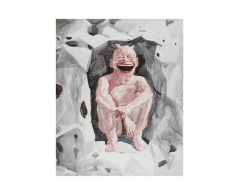 YUE MINJUN (Né en 1962)Untitled (Smile-ism No.26), 2006 Lithographie en couleurs Signée et numérotée 19/45 Impression réalisé