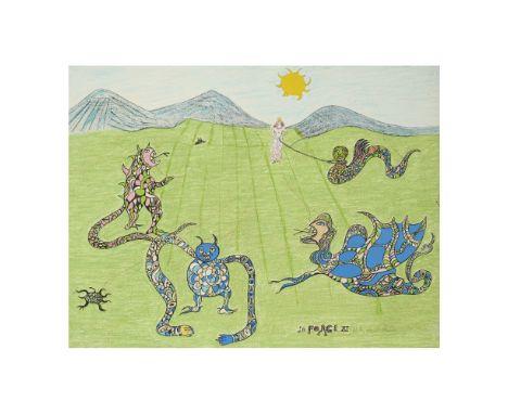NIKI DE SAINT PHALLE (1930-2002)La Force XI, 1981 Lithographie originale en couleurs sur vélin d'Arches Signée et numérotée 9