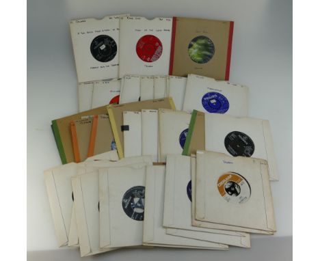A collection of 1960's pop singles with such titles as Manfred Man, The Searchers, Moody blues and many other age related art
