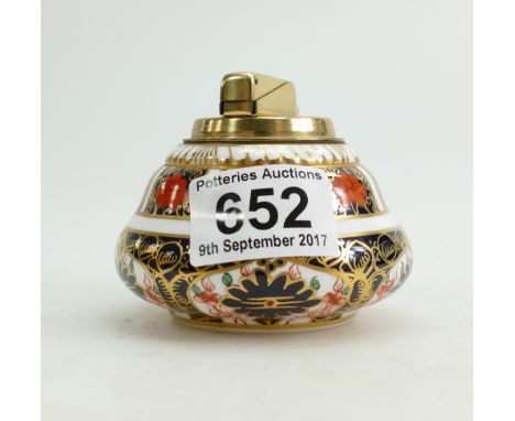 Royal Crown Derby Imari table lighter.