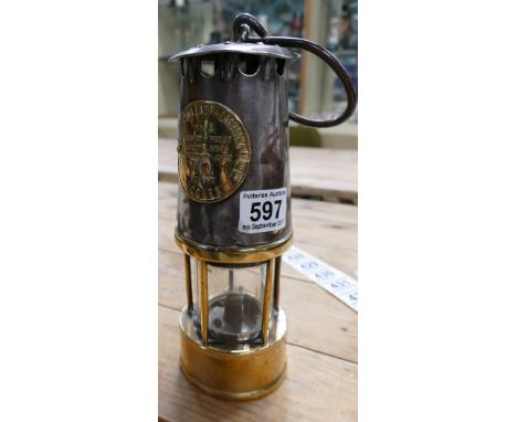 Eccles type SL protector miners lamp 