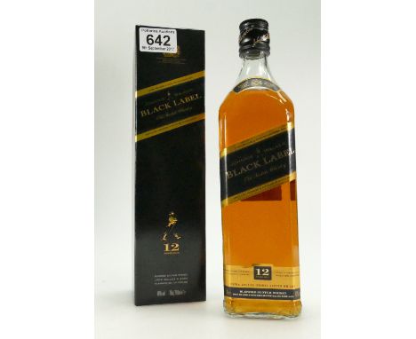 Johnnie Walker Black Laber old scotch whisky 70cl in box