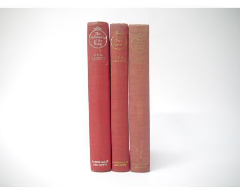 J.R.R. Tolkien: 'The Lord of the Rings - The Fellowship of the Ring; The Two Towers; The Return of the King', London, George 