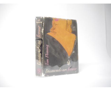 Ian Fleming: 'Diamonds are Forever', London, Jonathan Cape, 1956, 1st edition, original black cloth, spine lettered in silver