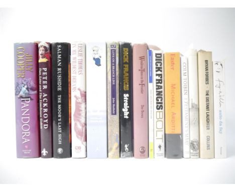 Fifteen assorted modern first editions etc, all signed, including Salman Rushdie: 'The Moor's Last Sigh', London, Cape, 1995,