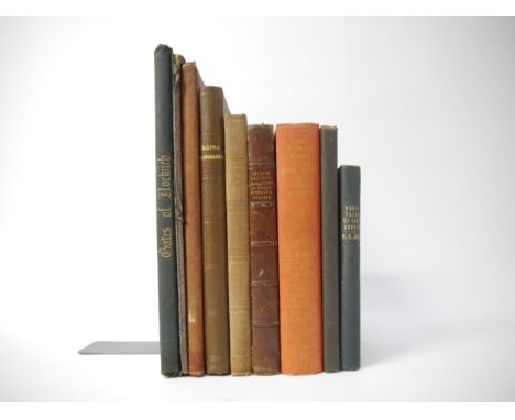 Nine East Anglia related titles, mainly Norfolk, including M.H. James: 'Bogie Tales of East Anglia', Ipswich, Pawsey &amp; Ha