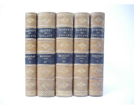 Thomas Babington Macaulay: 'The History of England From the Accession of James the Second.', London, Longmans, 1853-1868, 9th