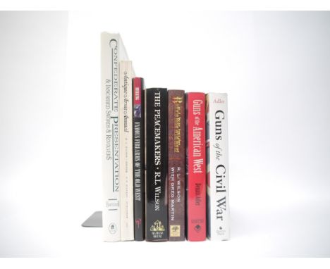 Seven titles on guns and the American West, including Dennis Adler, 2 titles: 'Guns of the American West', Chartwell Books, 2