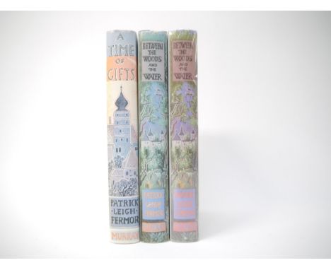 Patrick Leigh Fermor: 'Between the Woods and the Water', London, John Murray, 1986, 1st edition, 1st impression, double page 