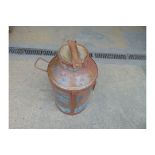 Galvanised Antique 5 gall Milk Churn