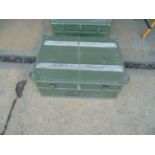 A1 Aluminium Zarges Type Stacking Waterproof Transit Case, MoD Reserve Stock