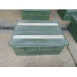 A1 Aluminium Zarges Type Stacking Waterproof Transit Case, MoD Reserve Stock