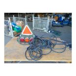 New Unissued Trailer Marker Light Kit c/w Cable and Nato Plug