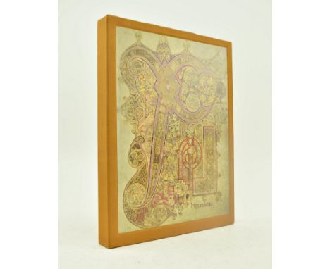 1974 The Book of Kells. Reproductions from the Manuscript in Trinity College Dublin. Publ. Thames &amp; Hudson. Publisher's o