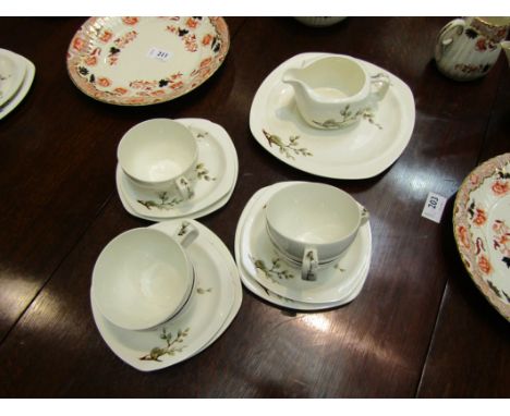 Midwinter "Hazel" pattern teawares