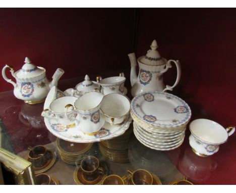 A six place Duchess "Anna" bone china tea service