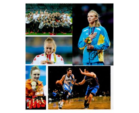 Collection signatures, Olympics Sara Kolak, Olympics Lucas Tramer, Olympics Sergey Karasev, Olympics Katinka Hosszu, Olympics