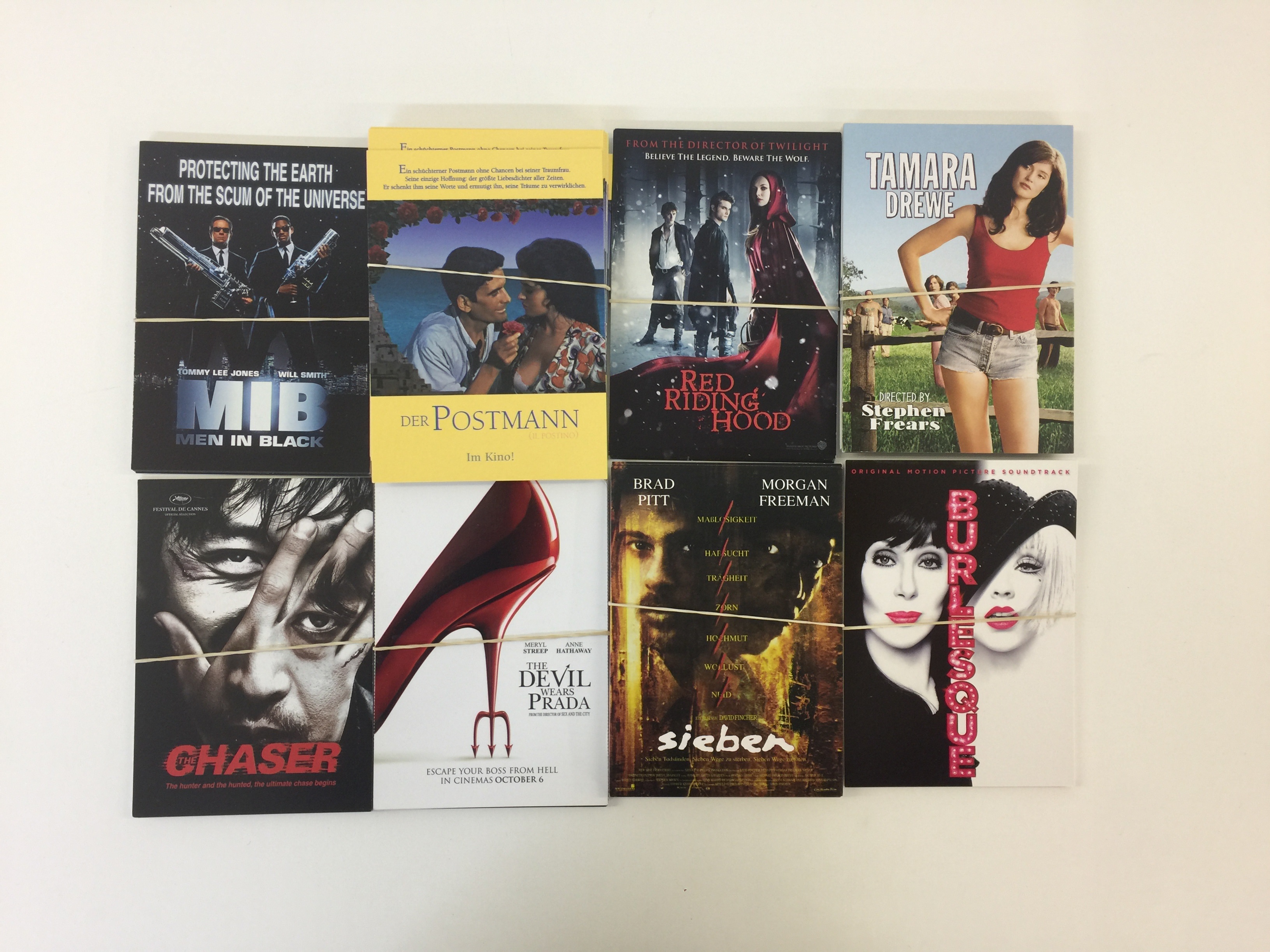 FILM AND TV POSTCARDS Approx 200+ unused promotional postcards for a