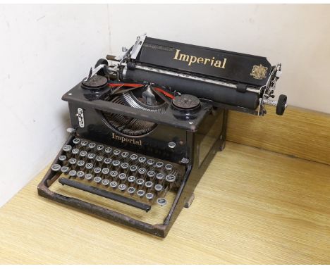 An Imperial typewriter