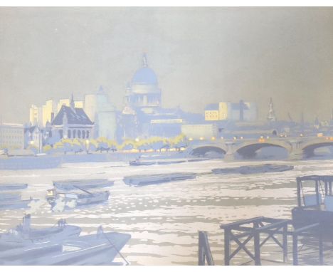 Walter Ernest Spradbery (1889-1969) 'London'lithograph42 x 53cm