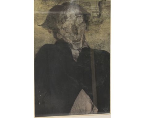 RESCHEAU "Man seated", a portrait study chromolithograph, limited edition no'd 2/10, signed nad dated '90 bottom right in pen