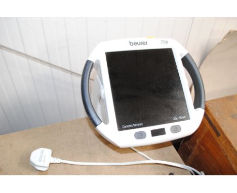 A Beurer ceramic infra red 300watt heat lamp