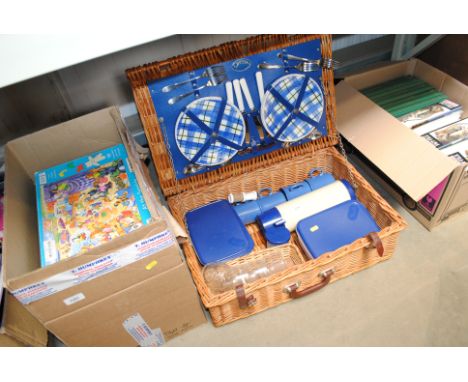 A picnic hamper