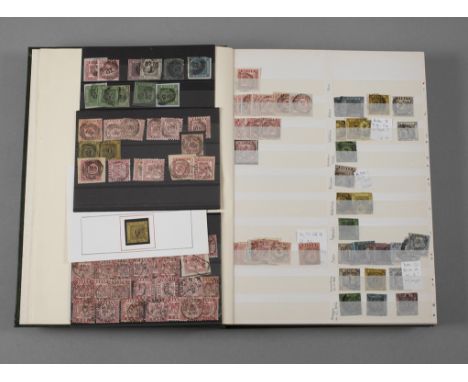Briefmarkensammlung Altdeutschland Badenaus einer hochwertigen Sammlung Teilgebiet Baden nach Marken und Stempeln geordnet, d