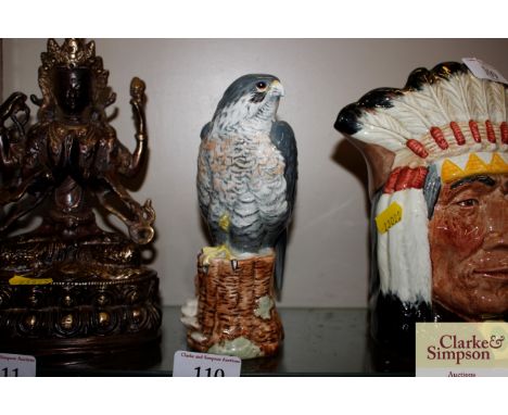 A Whyte &amp; MacKay scotch whisky decanter "Peregrine Falcon"