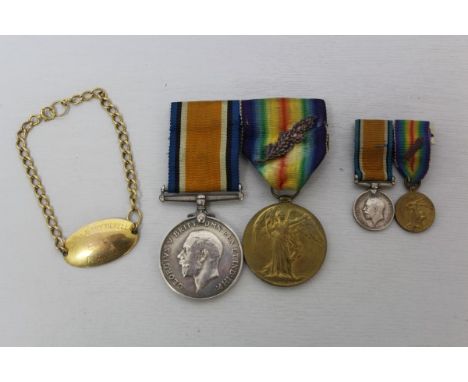 First World War pair, comprising War and Victory medals (with M.I.D. Oakleaf), named to - CAPT. J. A. TICKELL., mounted on ba