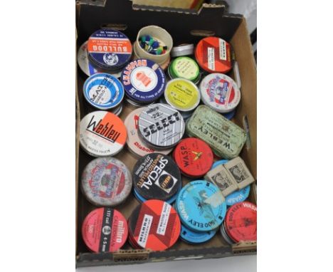 Large quantity, over forty boxes, tins and packs of vintage and modern air gun, air rifle and pistol pellets (qty)