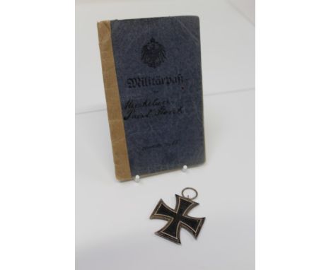 First World War German Iron Cross Second Class, together with a period ID book