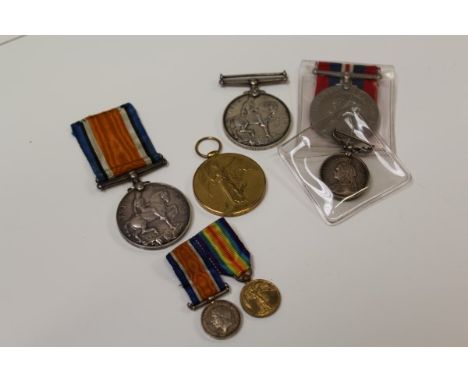 Two First World War medals, named to - Lieut. R. C. Rottmann, 2538. Pte. W. A. Smith Essex Yeo., Victory medal, named to - Ca