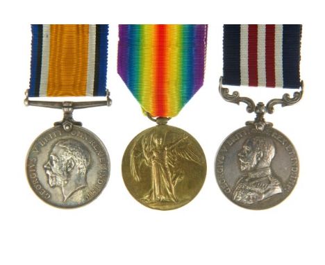 First World War M.M. Gallantry group comprising Military medal, named to - 890054 GNR: S. A. CRAFT. A: 270 / BDE. R.F.A. - T.