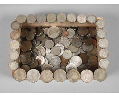Kursmünzensammlung Schwedenca. 2,3 kg Kursmünzen Schweden, ab ca. 1920 bis ca. 1980, darunter dreizehnmal 1 Krone in Silber 1