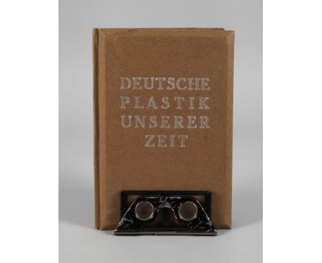 Raumbildalbum Deutsche Plastik unserer ZeitRaumbildverlag Otto Schönstein K.G. München 1942, komplett mit 135 Bildern, darunt