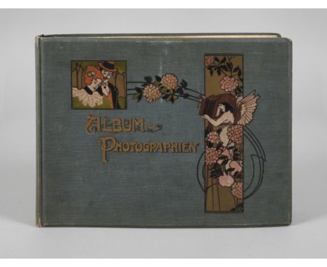 Historisches Fotoalbumbezeichnet "Erinnerung an unsere Reisen, Helene und Max v. d. Leyen 1899", ca. 100, zum Teil großformat