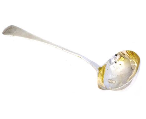 A George III silver ladle, A George III silver ladle, Sarah &amp; John William Blake, London, 1815, gross weight 5.73ozt.