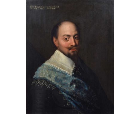Circle of Michiel Jansz. van Mierevelt (Delft 1567-1641) Portrait of Robert Bertie, 1st Earl of Lindsey (1582-1642), General 