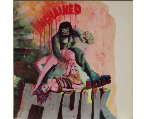ELIAS HULK - UNCHAINED (ORIGINAL UK PRESSING LP - YOUNG BLOOD SSYB 8). The hard hitting and extremely difficult to find 1970 