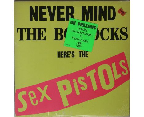 SEX PISTOLS - NEVER MIND THE BOLLOCKS - ORIGINAL UK 'SPOTS 001' LP - SEALED. The crème de la crème for any Pistols collector,