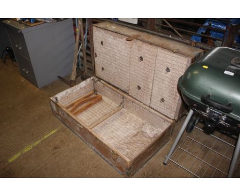 A vintage cabin trunk AF