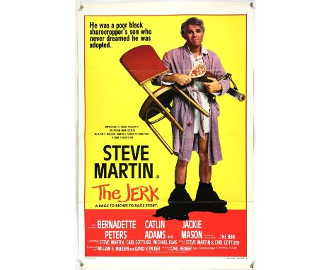 The Jerk (1979), US 1 Sheet, 41 x 27 inches, tri folded, Style B Director Carl Reiner Stars Steve Martin, Bernadette Peters T