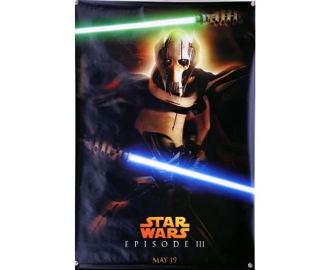 Star Wars Episode 3 Revenge Of The Sith (2005) x6 bus stop teaser posters, 71 x 47.5 inches, rolled Director George LucasStar