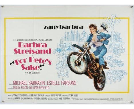 For Petes Sake (1974), British Quad, 40 x 30 inches, folded, printed by Lonsdale and Bartholomew, printed by W. E. Berry Dire