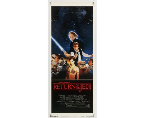 Star Wars Return Of The Jedi (1983), US insert, 36 x 14 inches, rolled, card stock, Style B, NSS 830013,Kazuhiko Sano artwork